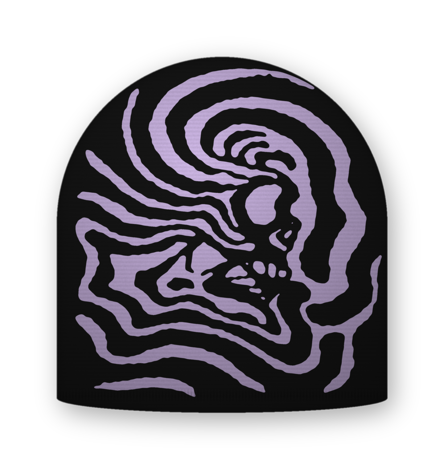 Bonnet SKULLBOY Purple Bones, face avant